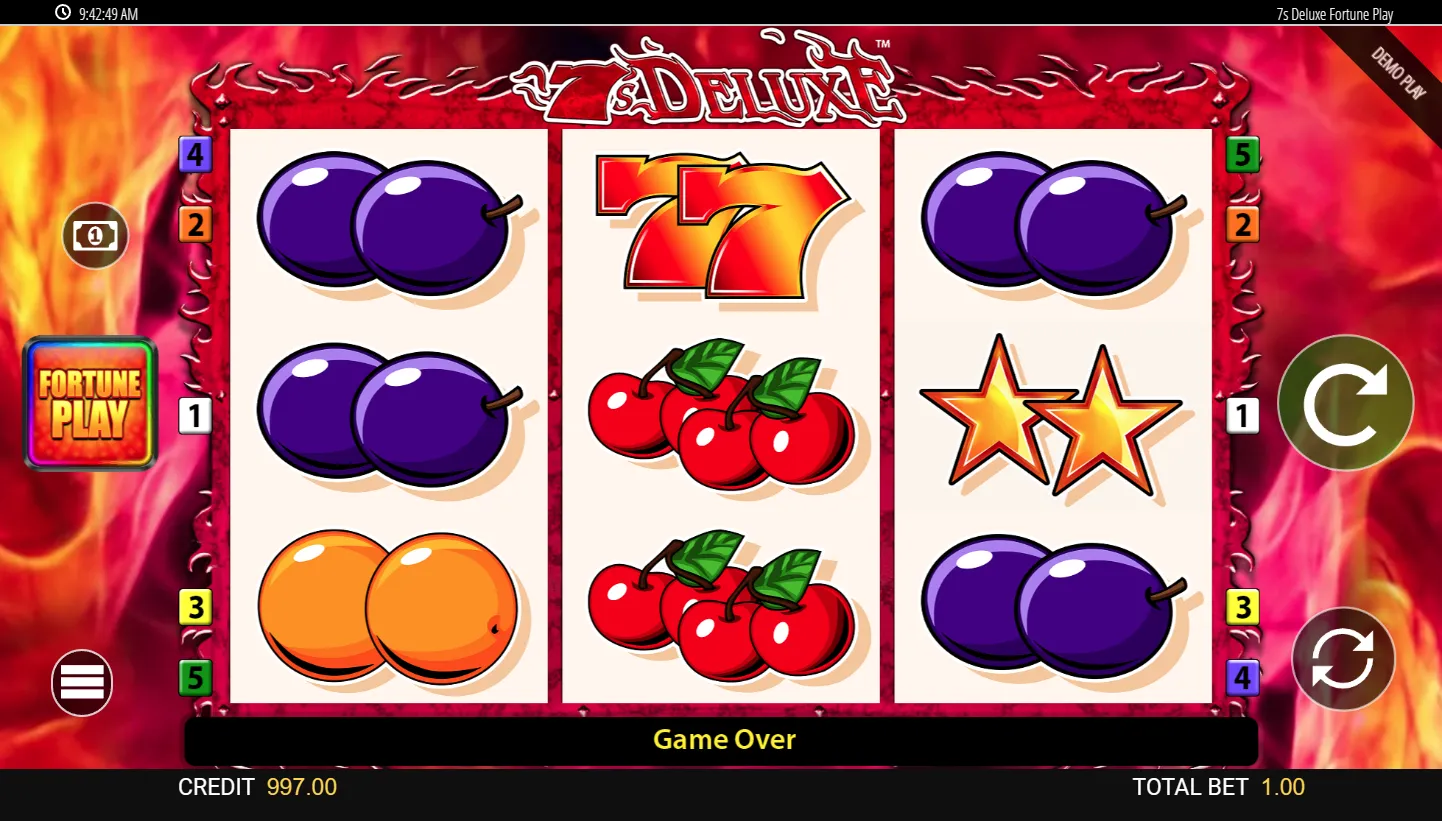 7's Deluxe Fortune Spins slot game