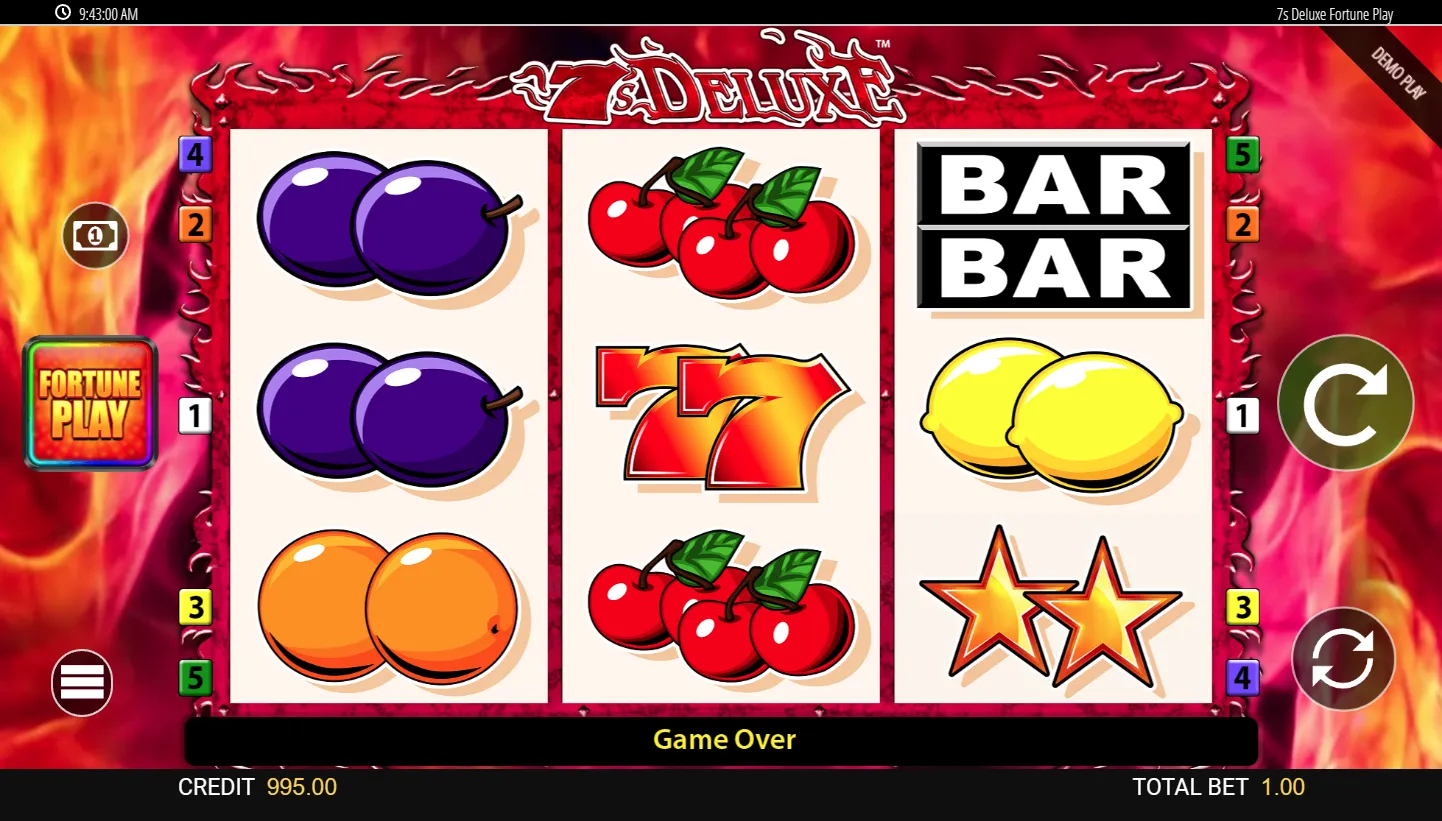 7's Deluxe Fortune Spins screenshot 2