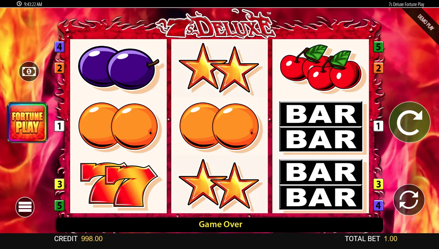 7's Deluxe Fortune Spins screenshot 4