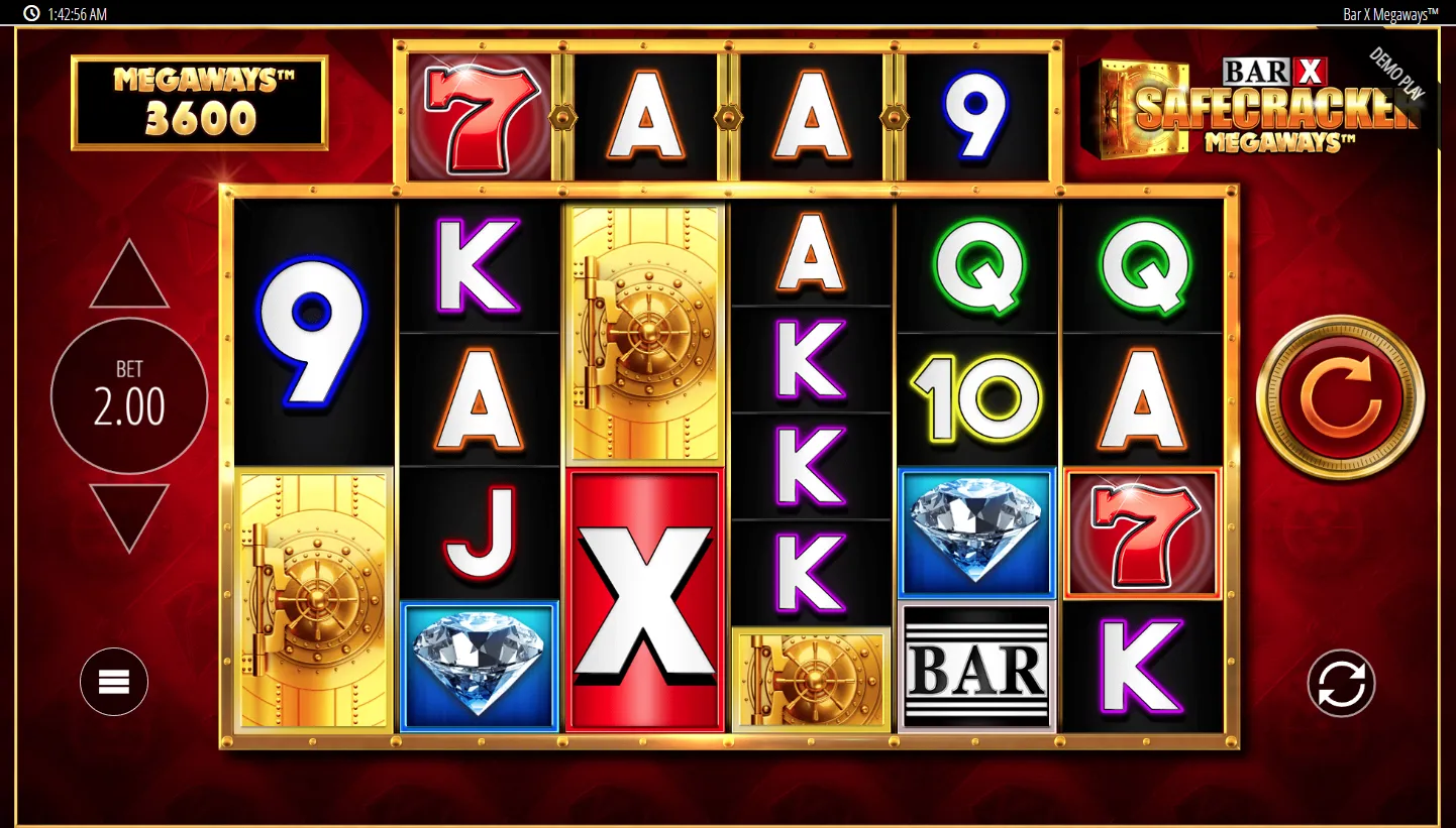 Bar-X Safecracker Megaways screenshot 3