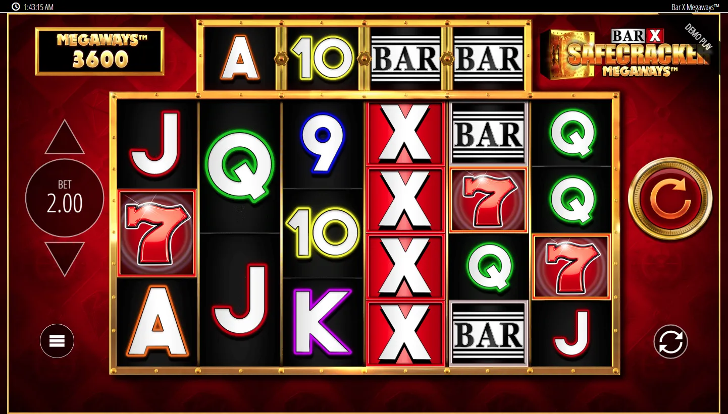 Bar-X Safecracker Megaways screenshot 5