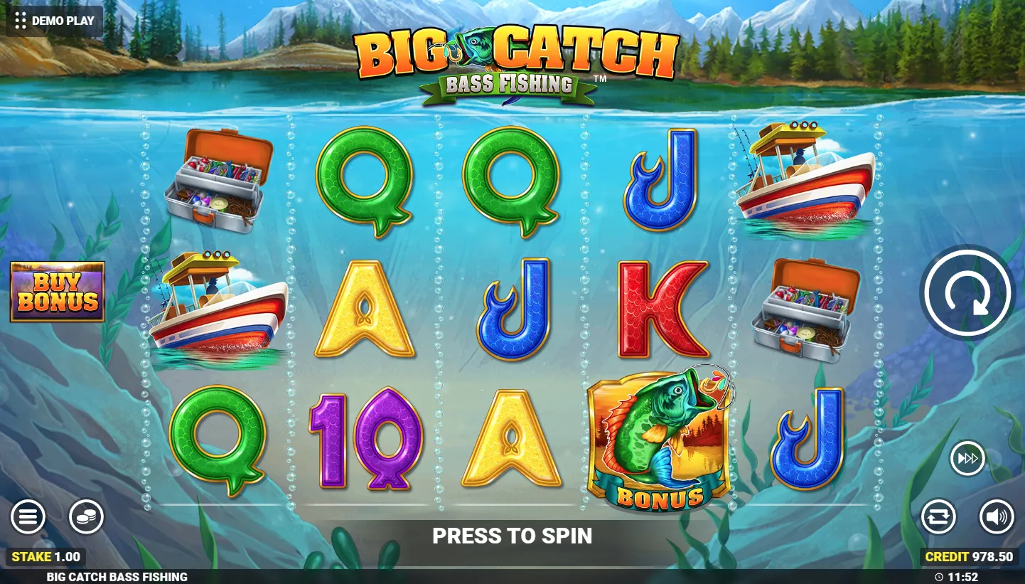 Big Catch Bass Fishing screenshot 1