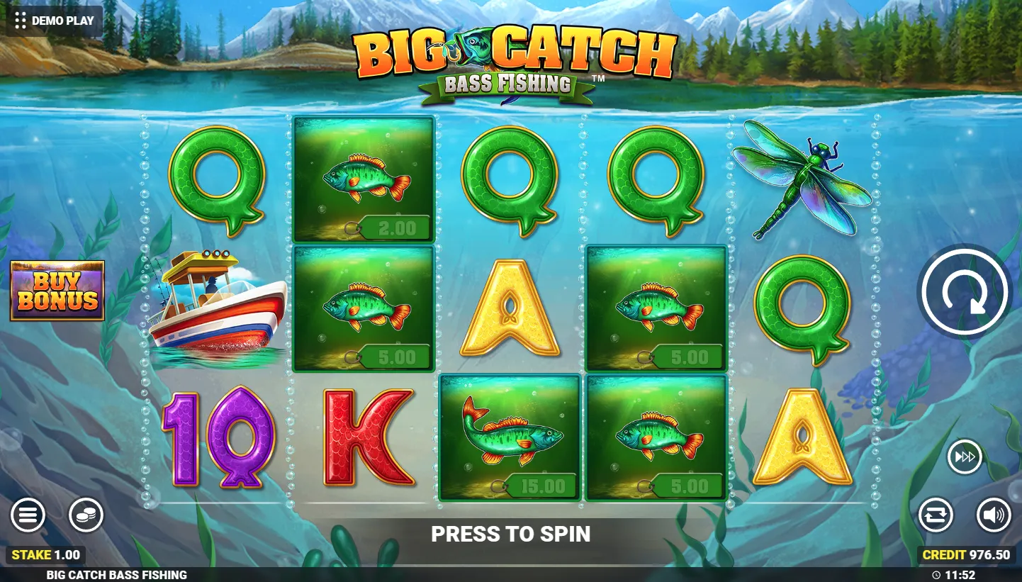Big Catch Bass Fishing screenshot 2