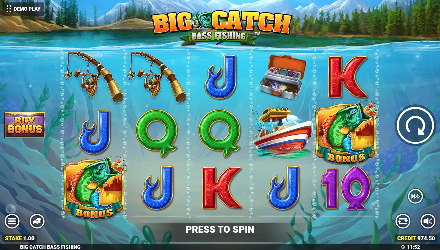 Big Catch Bass Fishing screenshot 3