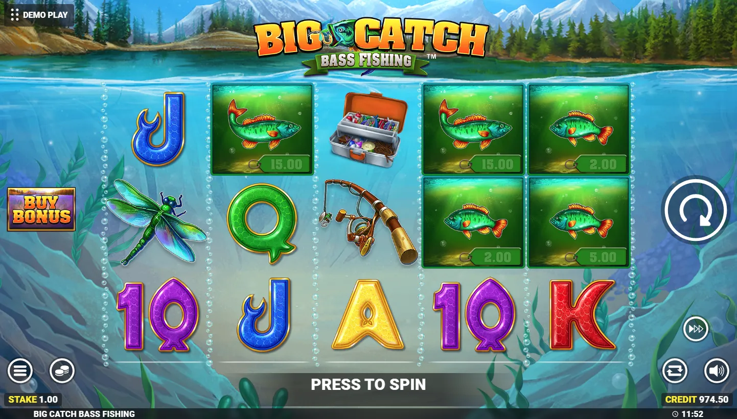 Big Catch Bass Fishing screenshot 4