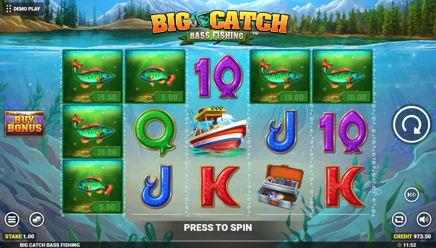 Big Catch Bass Fishing screenshot 5