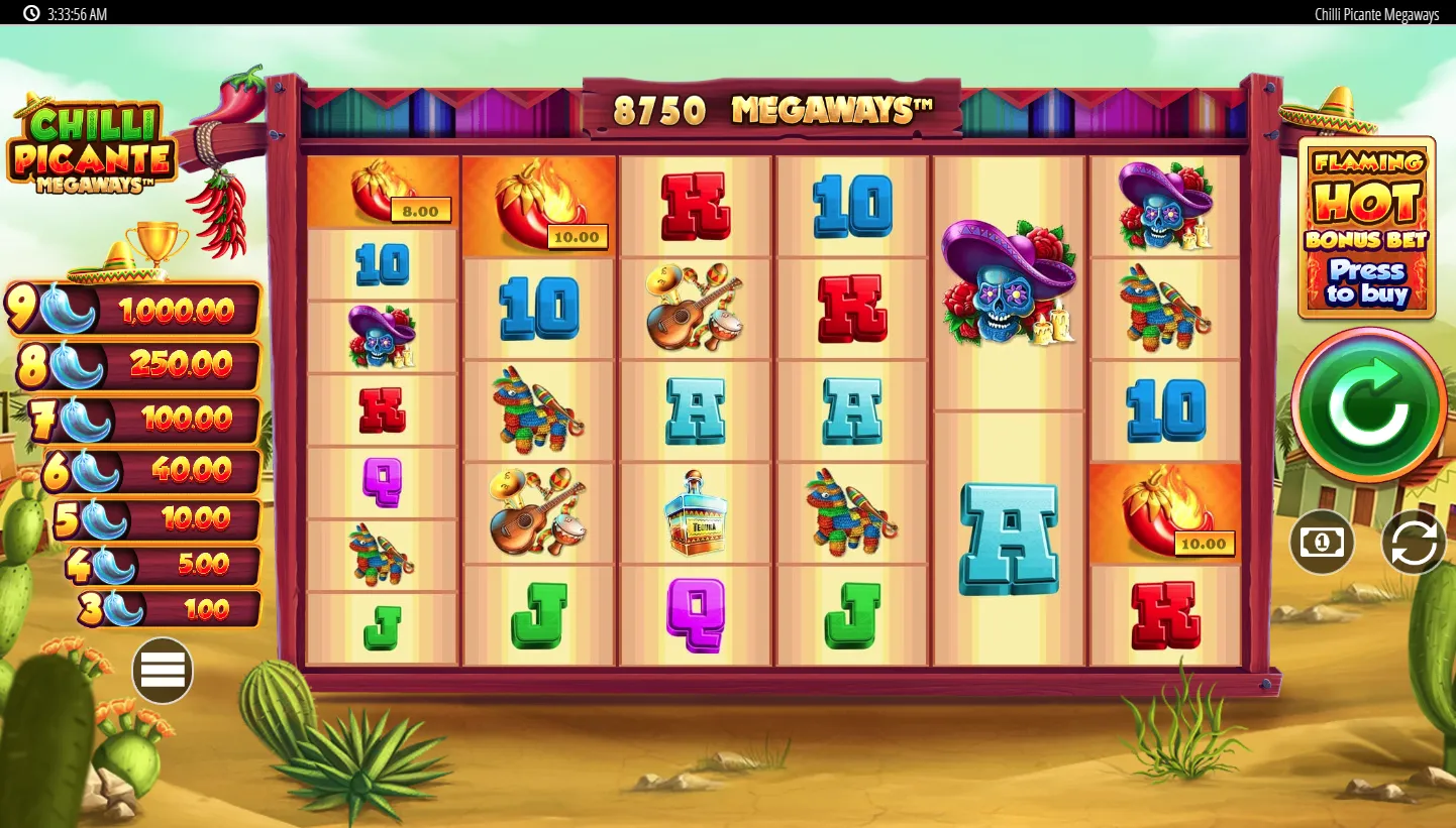 Chilli Picante Megaways screenshot 5