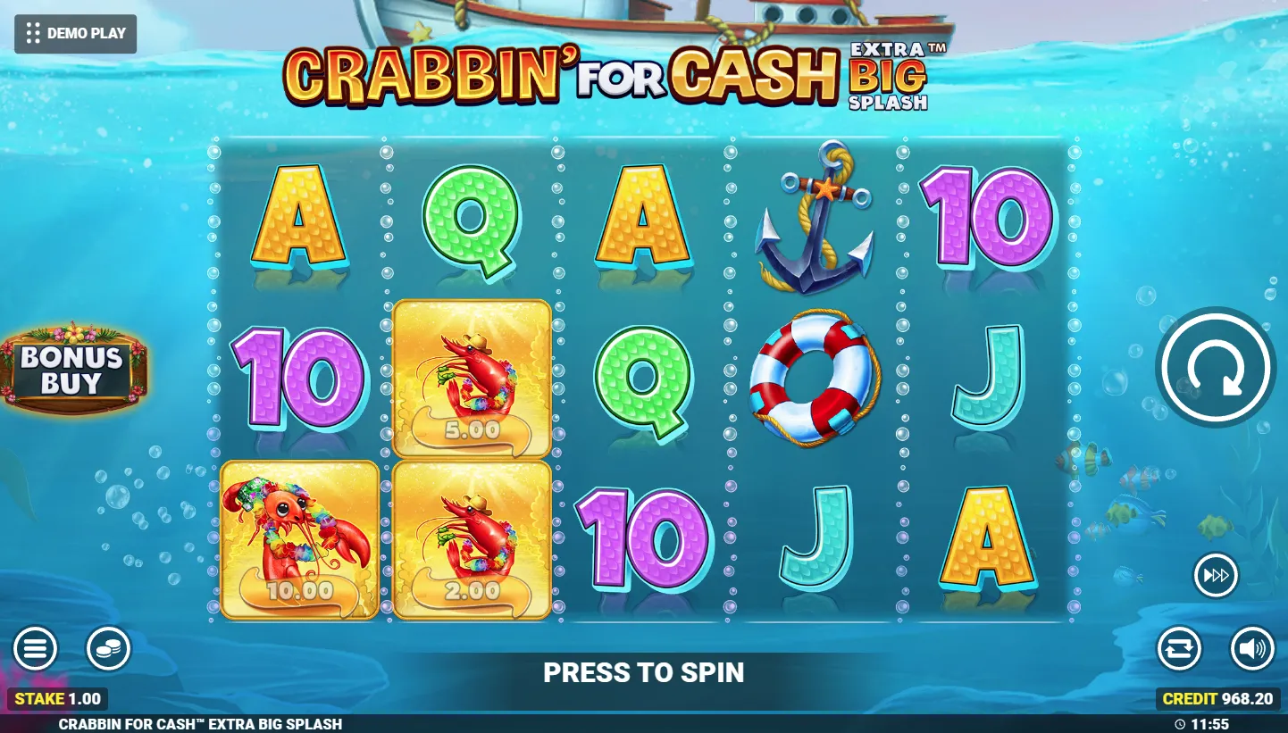 Crabbin For Cash Extra Big Splash screenshot 1