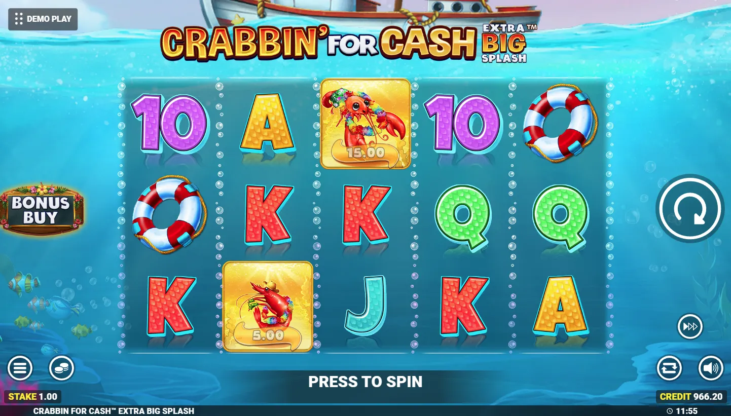 Crabbin For Cash Extra Big Splash screenshot 2
