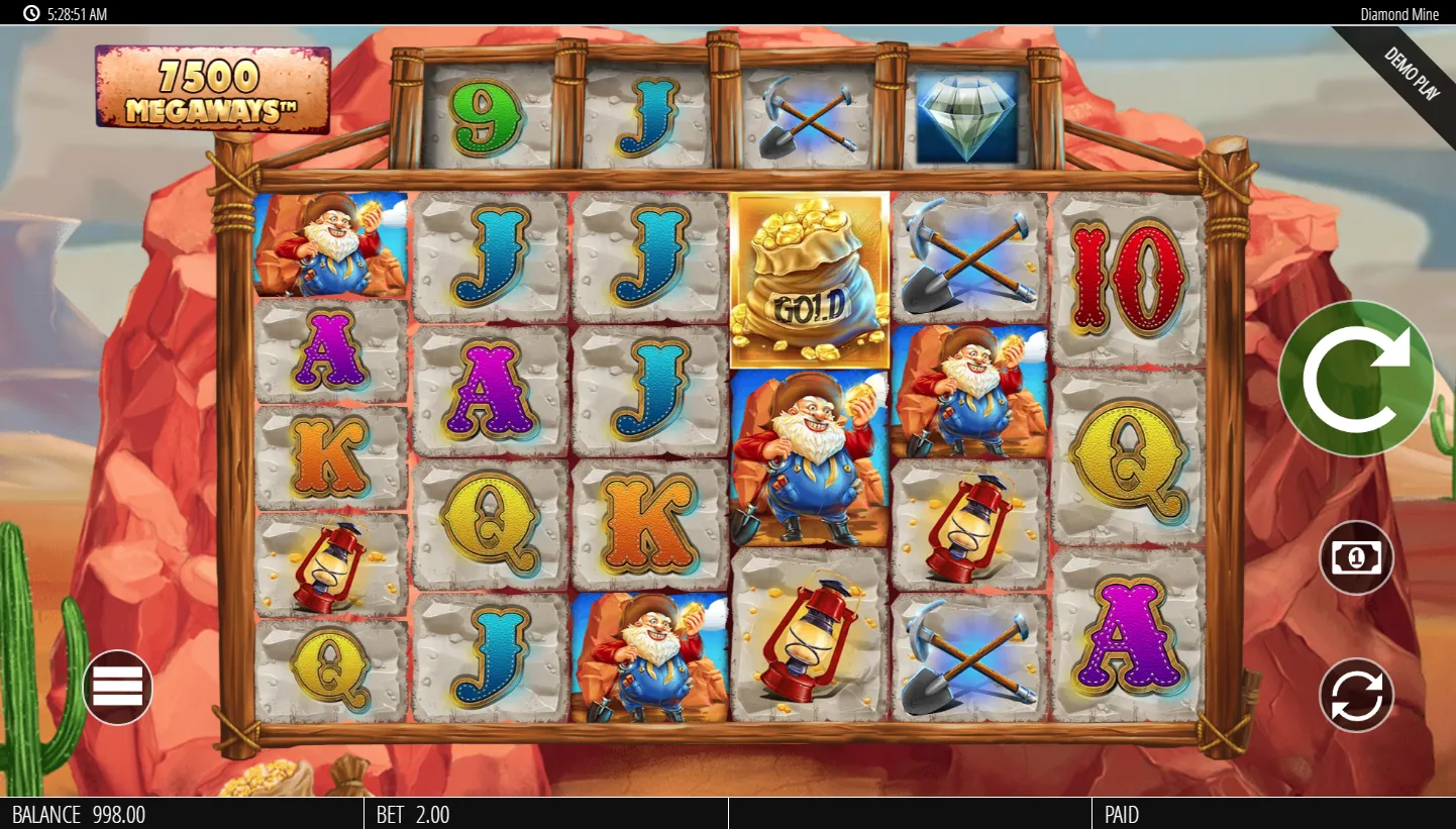 Diamond Mine screenshot 1