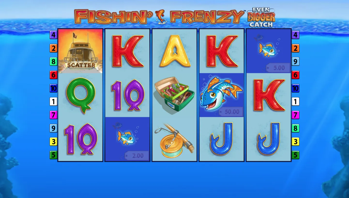 Fishin’ Frenzy Even Bigger Catch screenshot 1