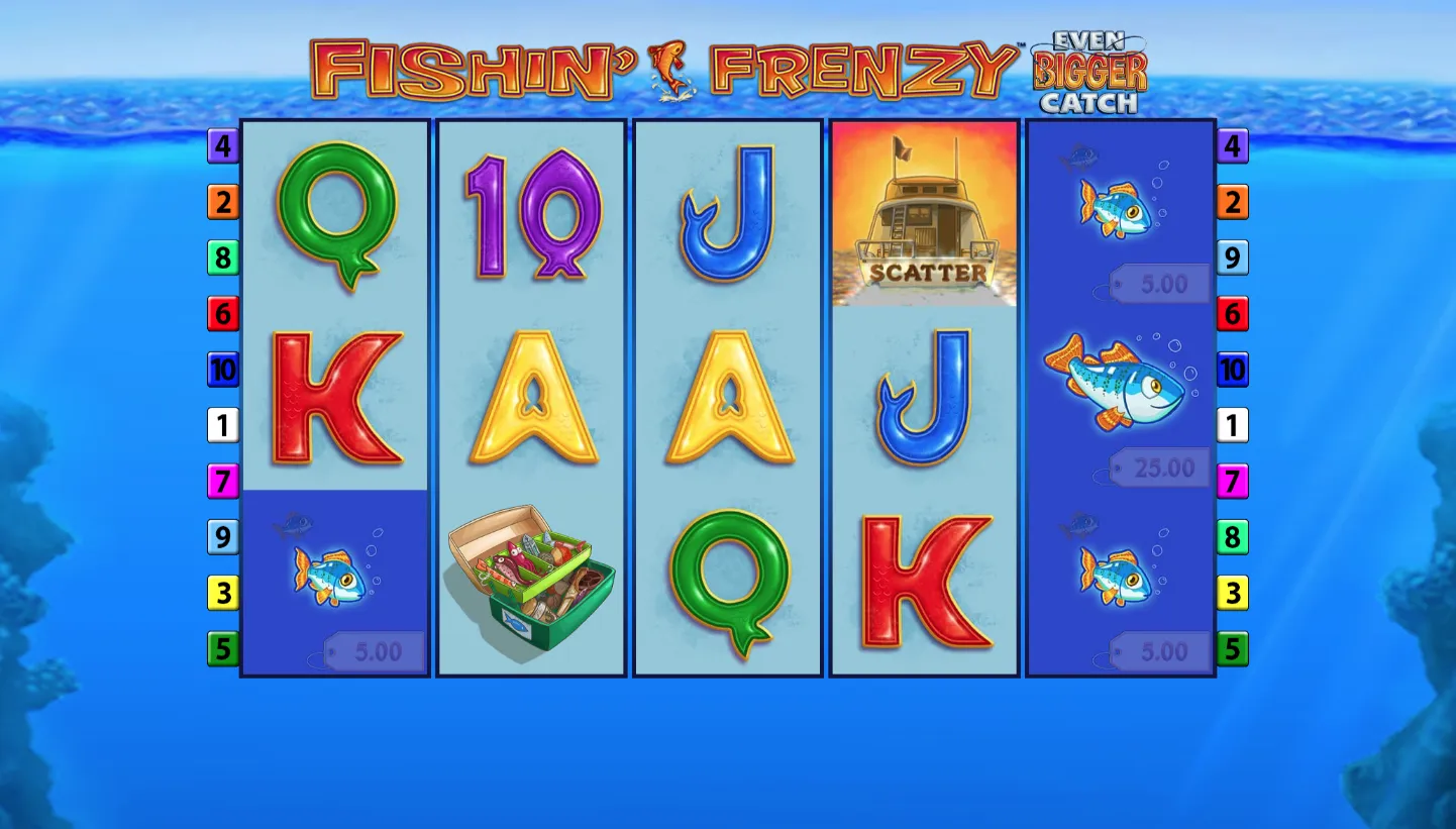 Fishin’ Frenzy Even Bigger Catch screenshot 4