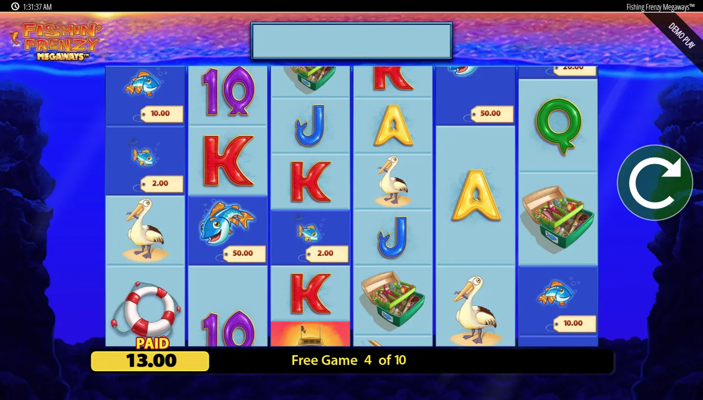 Fishin’ Frenzy Megaways screenshot 3