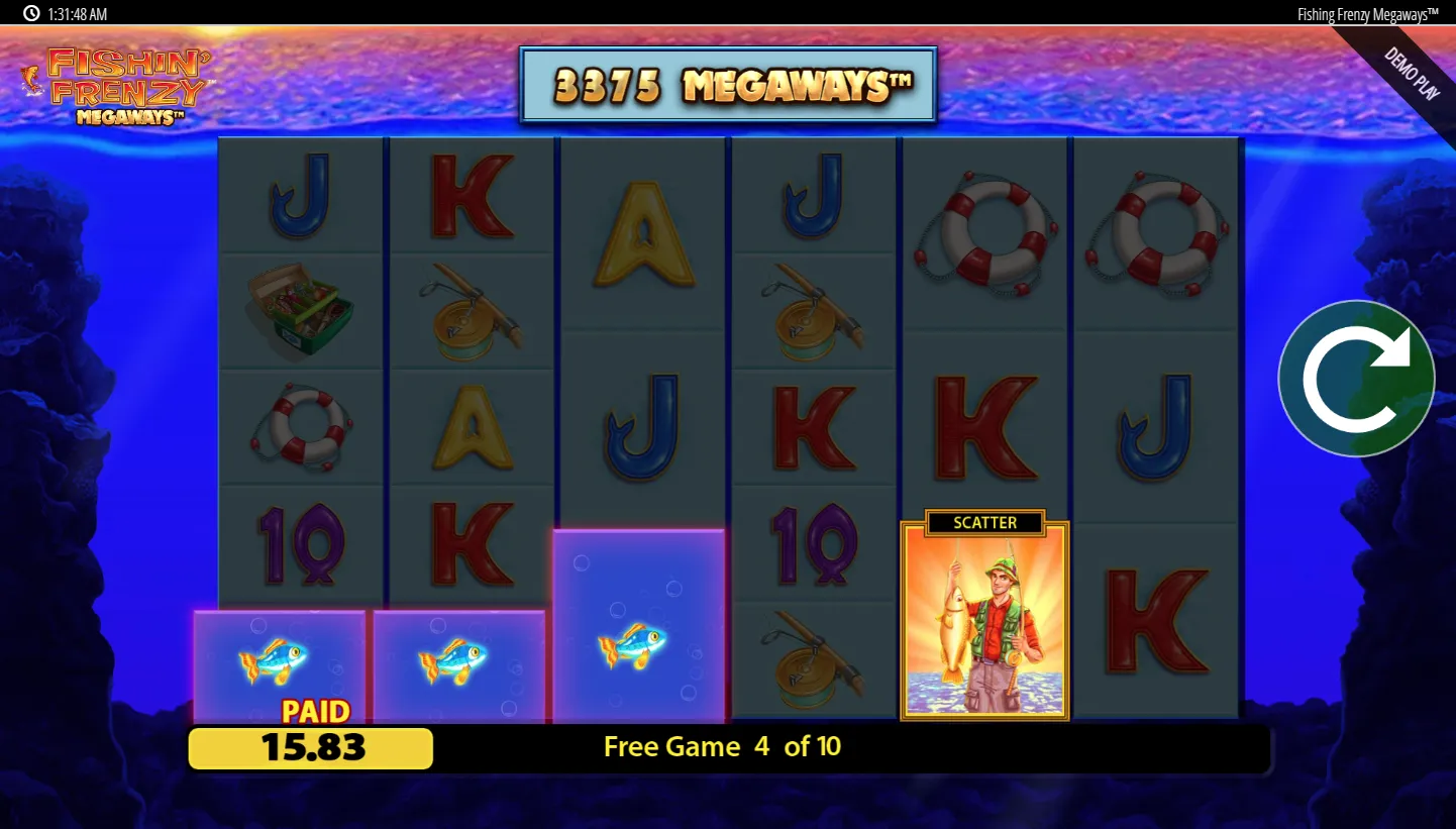 Fishin’ Frenzy Megaways screenshot 4