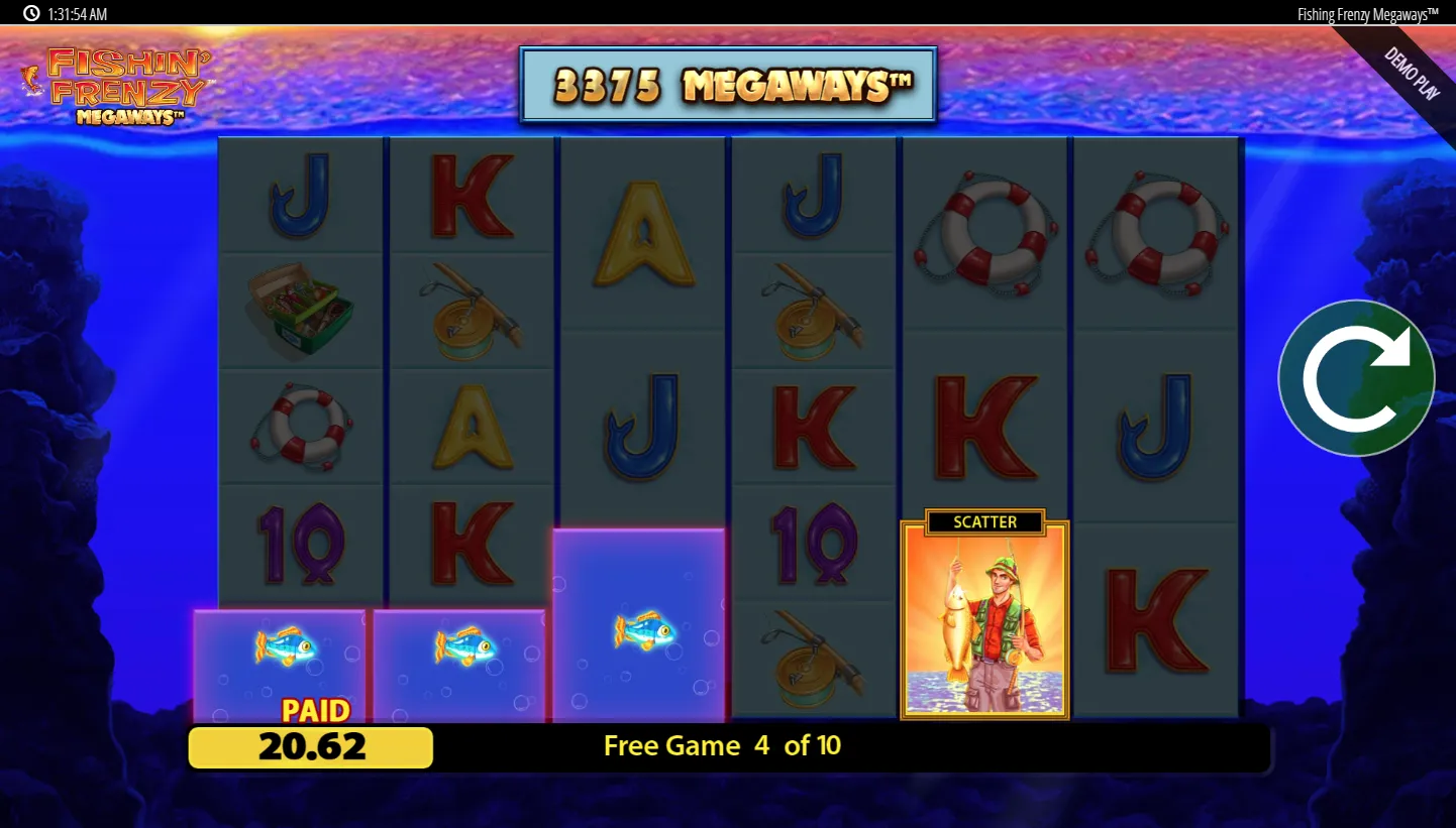 Fishin’ Frenzy Megaways screenshot 5