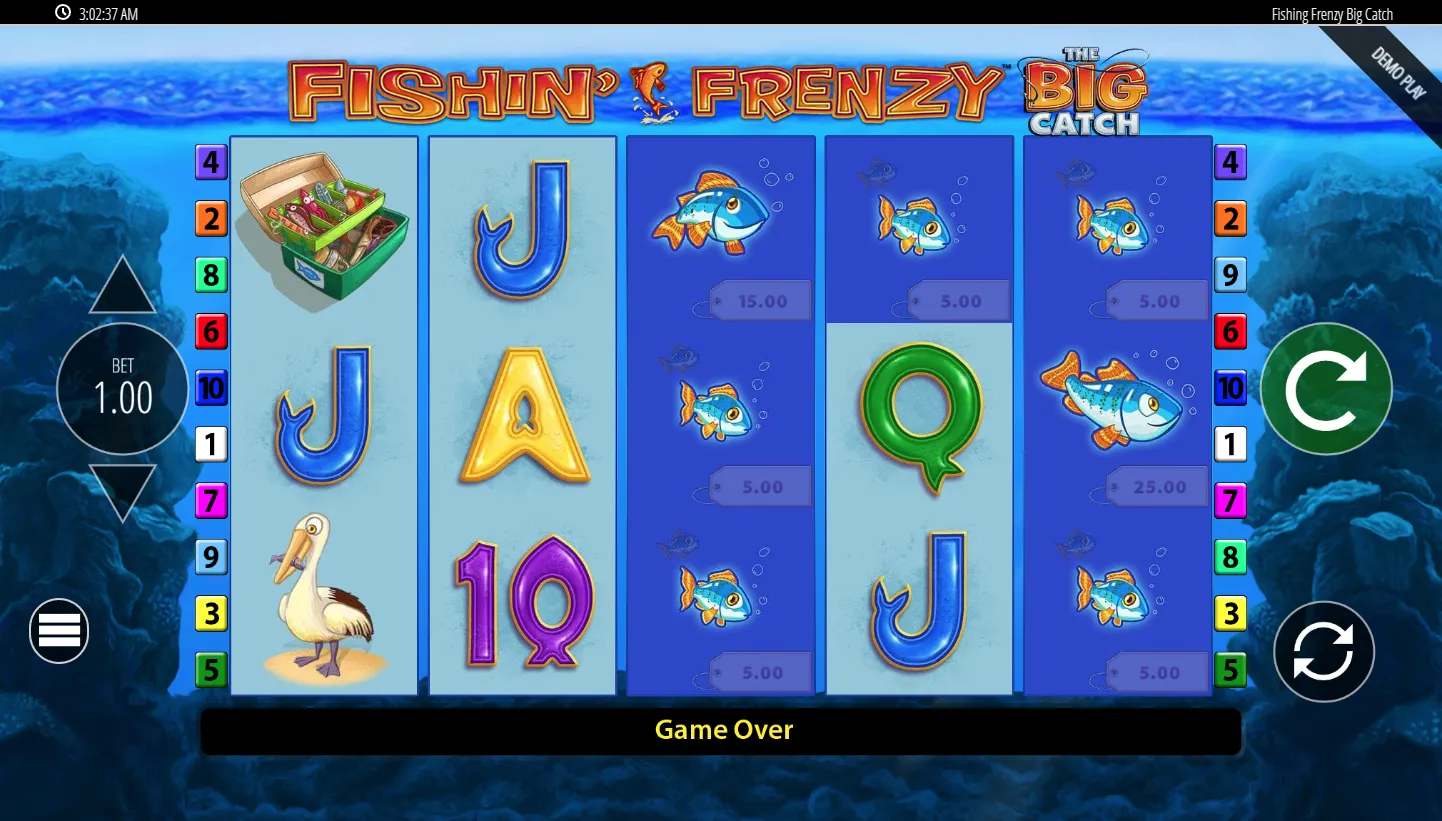 Fishin' Frenzy The Big Catch screenshot 1