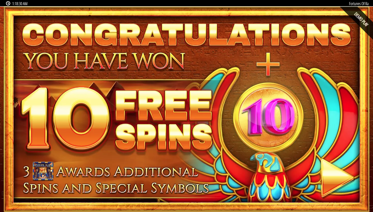 Fortunes of Ra screenshot 3