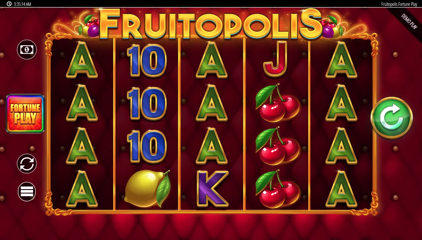 Fruitopolis Fortune Play screenshot 3