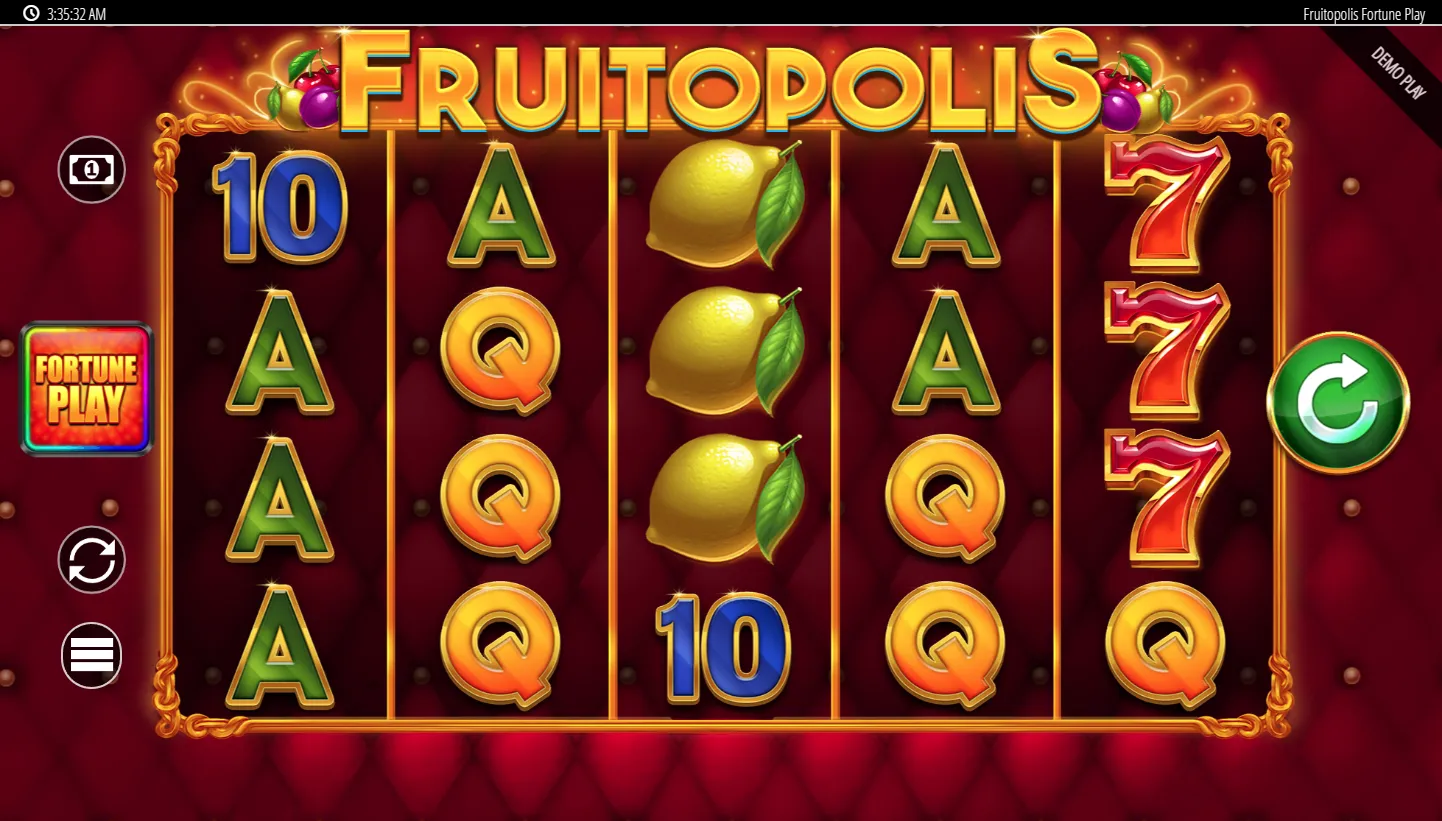 Fruitopolis Fortune Play screenshot 5