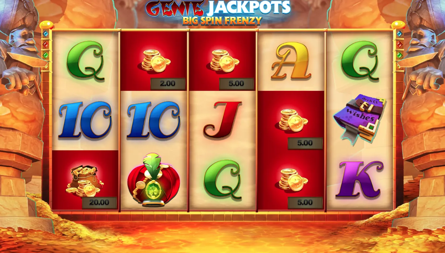Genie Jackpots Big Spin Frenzy screenshot 3