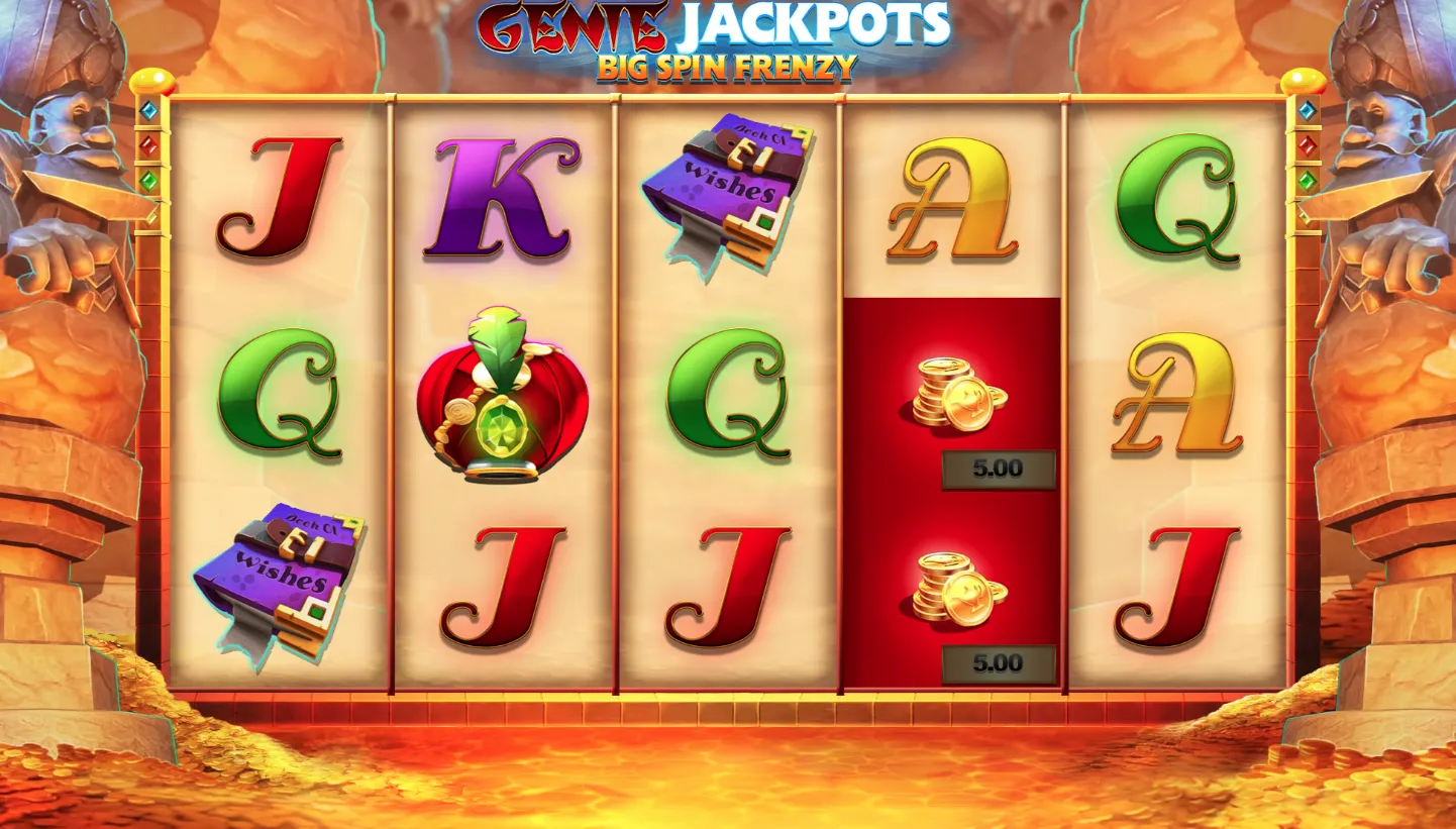 Genie Jackpots Big Spin Frenzy screenshot 4