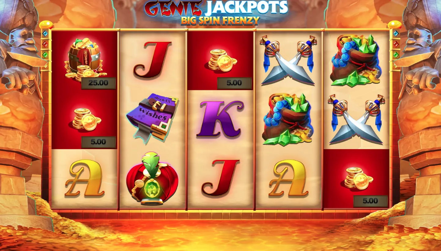 Genie Jackpots Big Spin Frenzy screenshot 5
