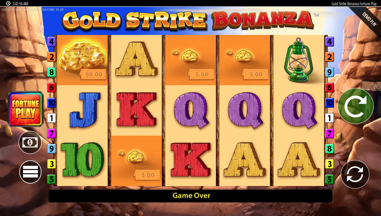 Gold Strike Bonanza Fortune Play screenshot 1