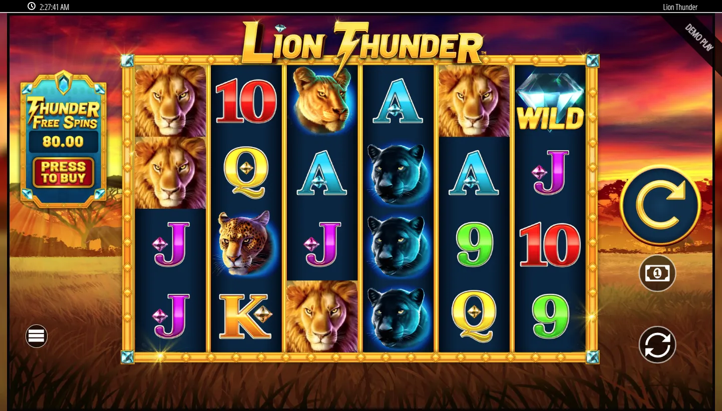 Lion Thunder screenshot 1