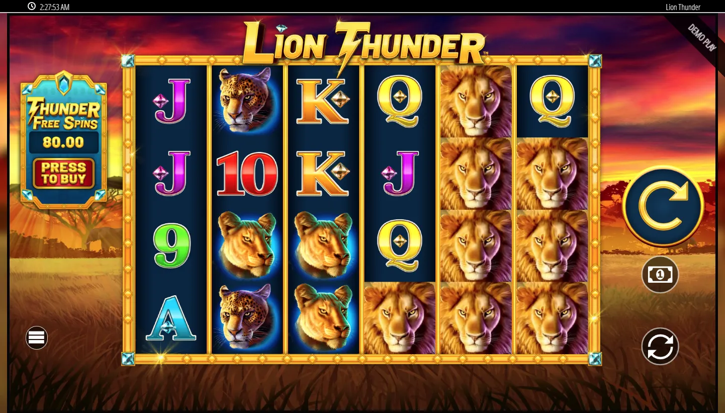 Lion Thunder screenshot 2