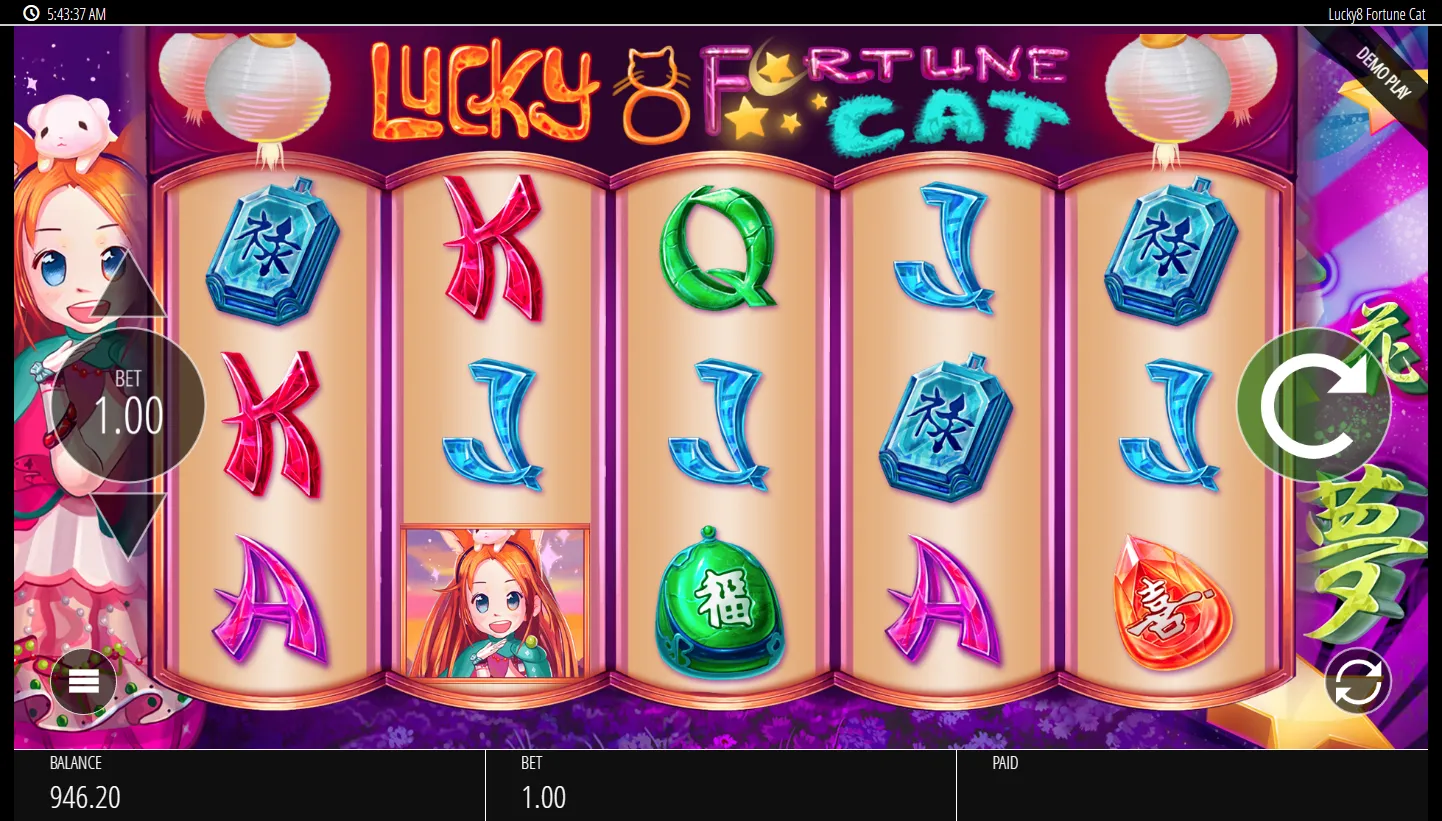 Lucky 8 Fortune Cat screenshot 5