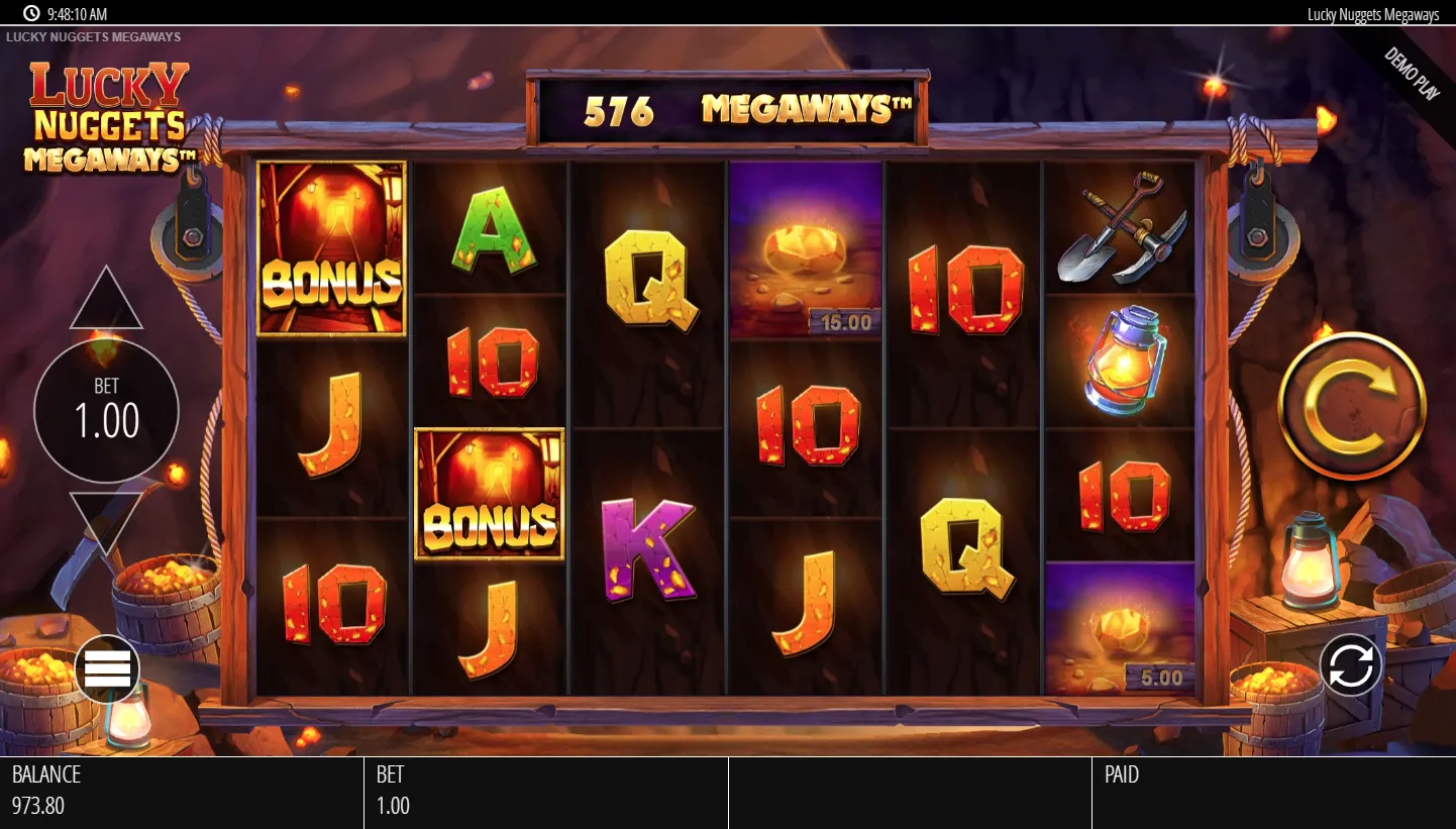 Lucky Nuggets Megaways screenshot 5