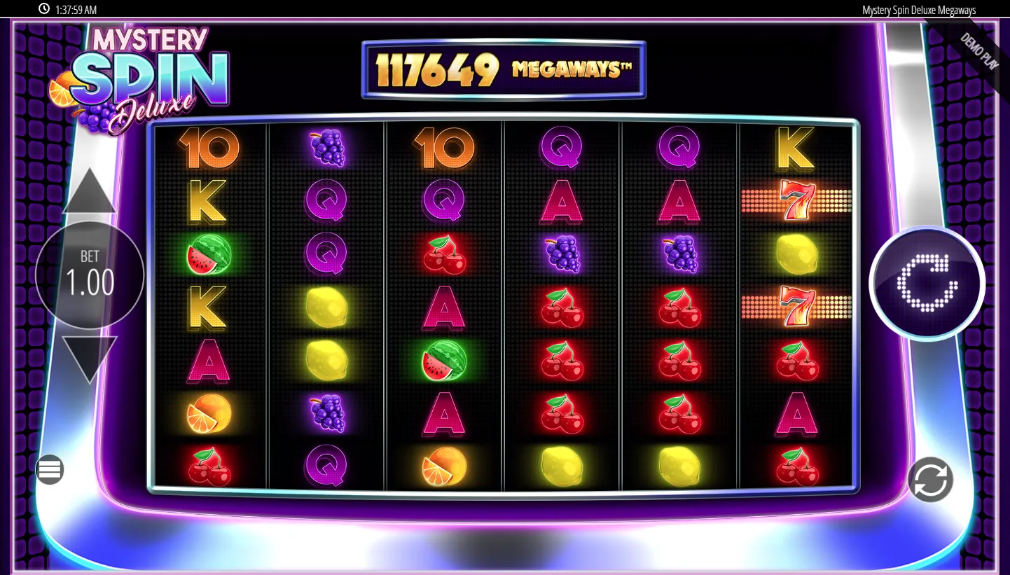 Mystery Spin Deluxe Megaways screenshot 2