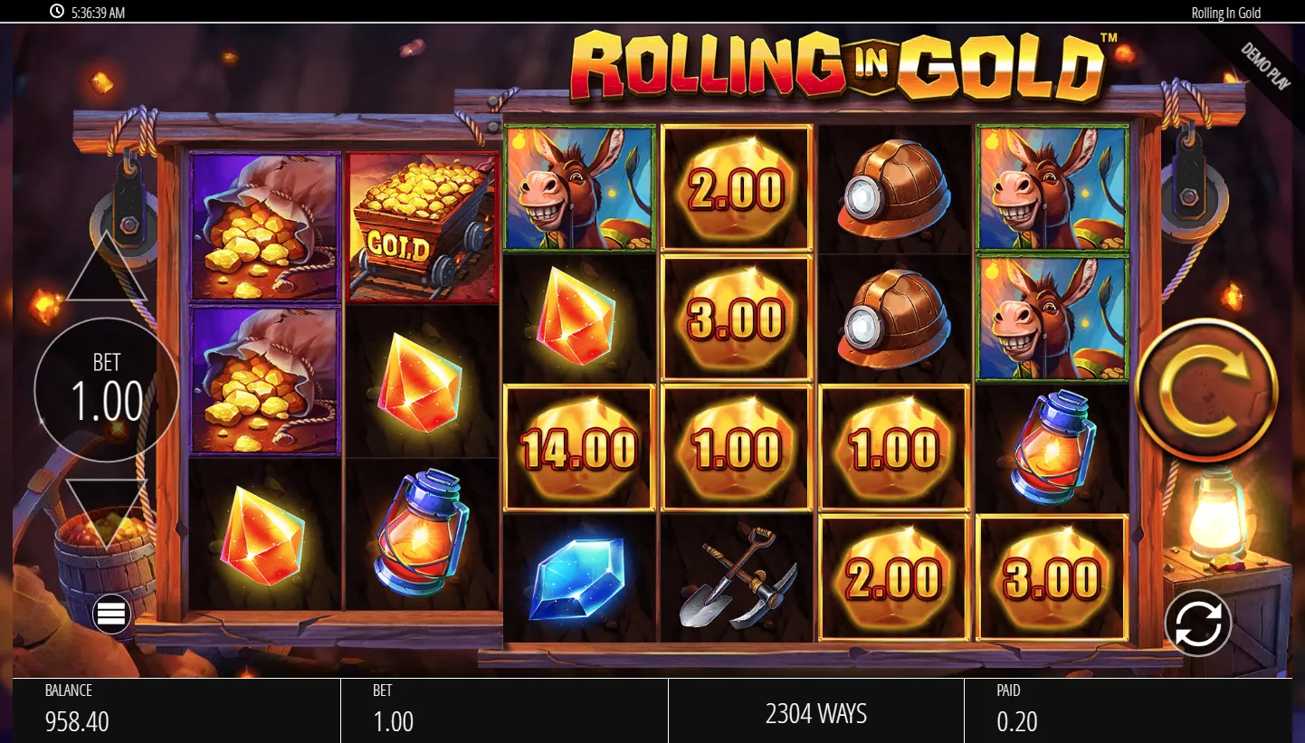 Rolling in Gold screenshot 1