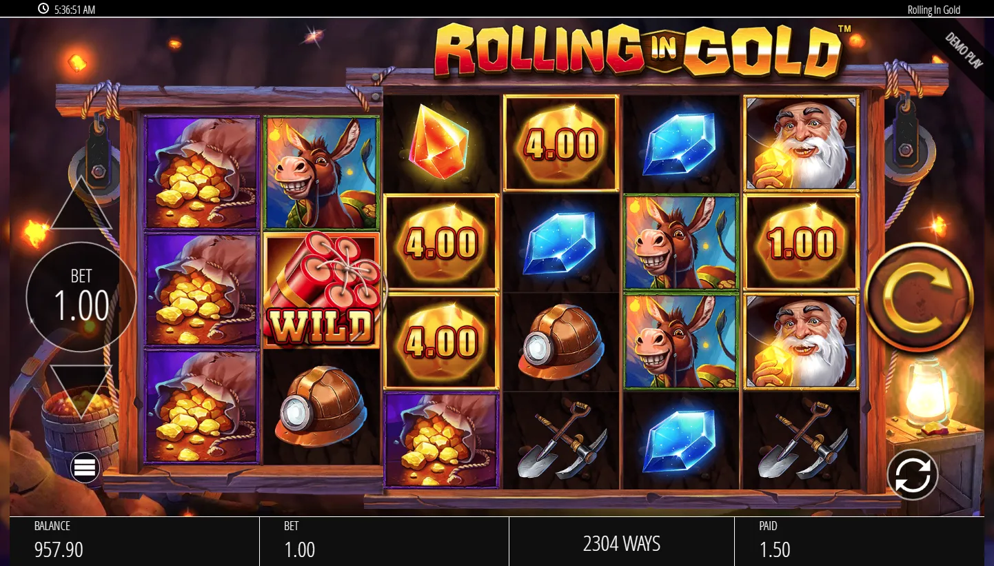 Rolling in Gold screenshot 2