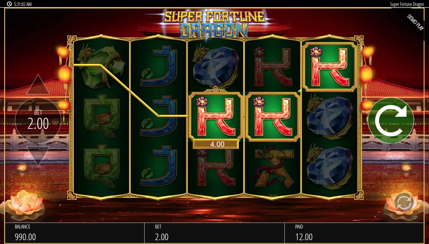 Super Fortune Dragon screenshot 5