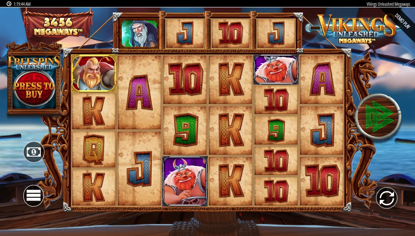 Vikings Unleashed Megaways screenshot 1