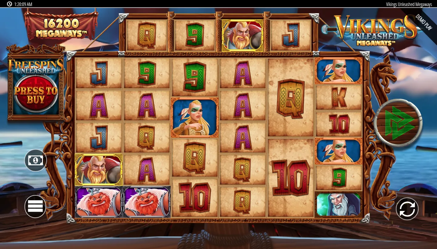 Vikings Unleashed Megaways screenshot 3