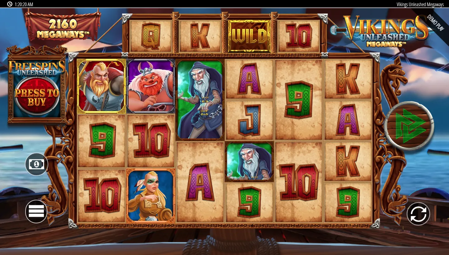 Vikings Unleashed Megaways screenshot 4