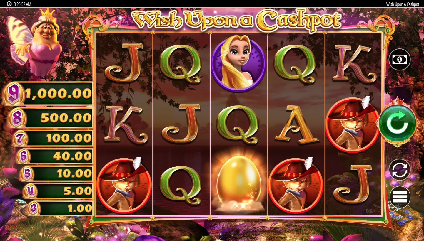 Wish Upon a Cashpot slot game