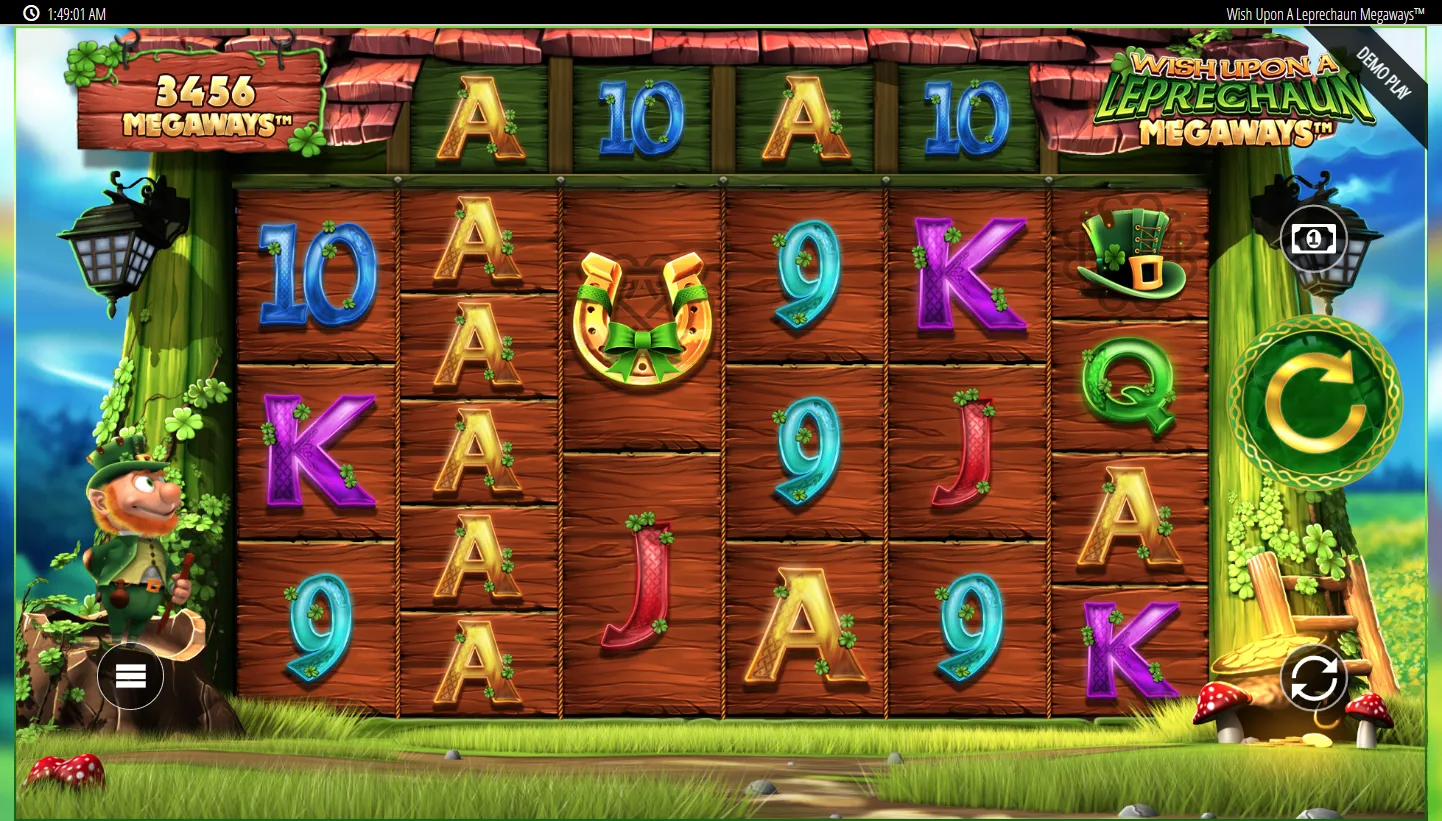 Wish Upon A Leprechaun Megaways screenshot 2