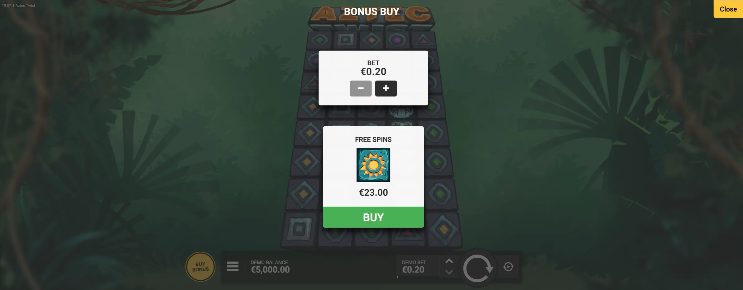 Bonus Buy Feature