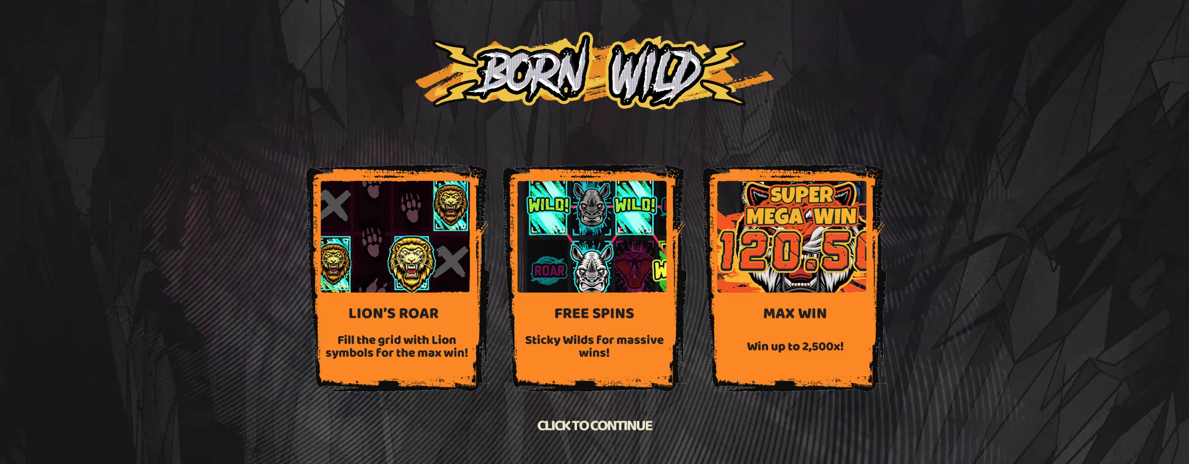 Born Wild gameplay screenshot