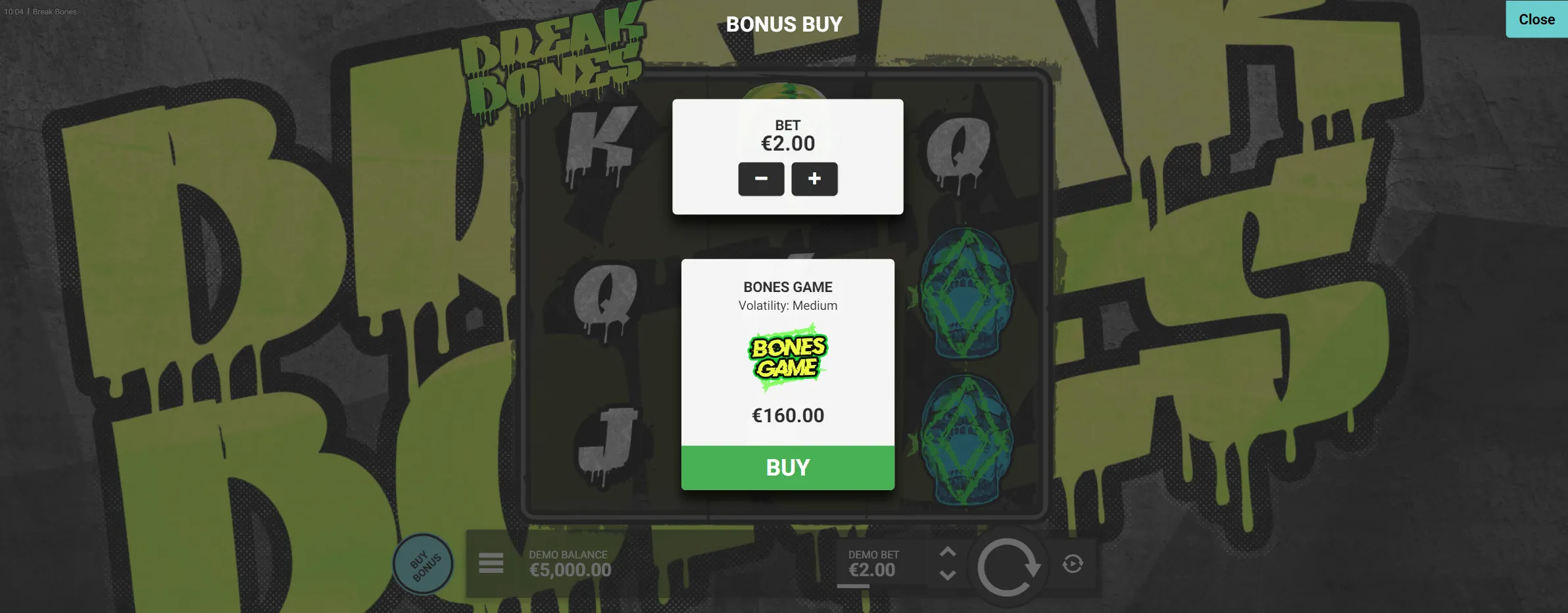 Bonus Buy Feature