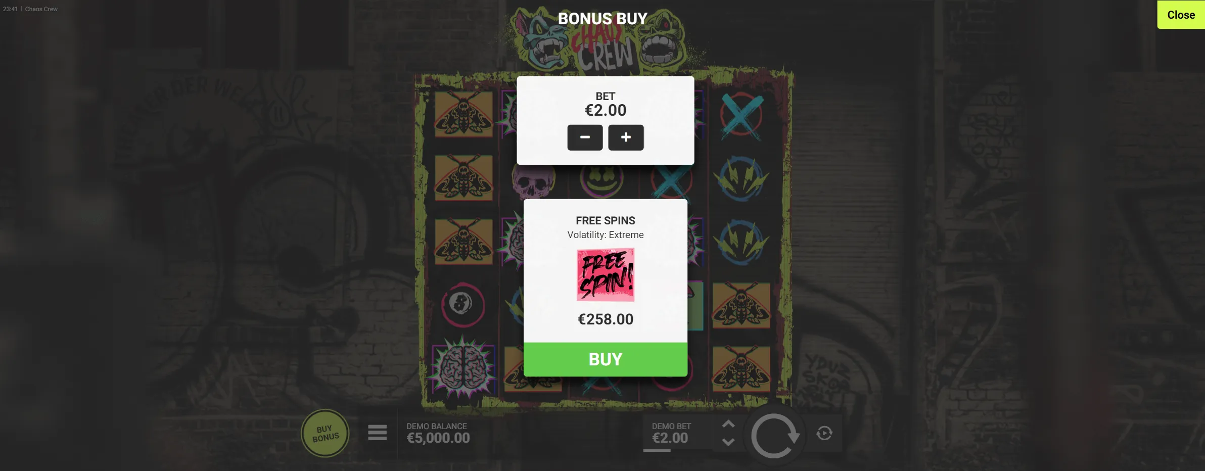 Bonus Buy Feature