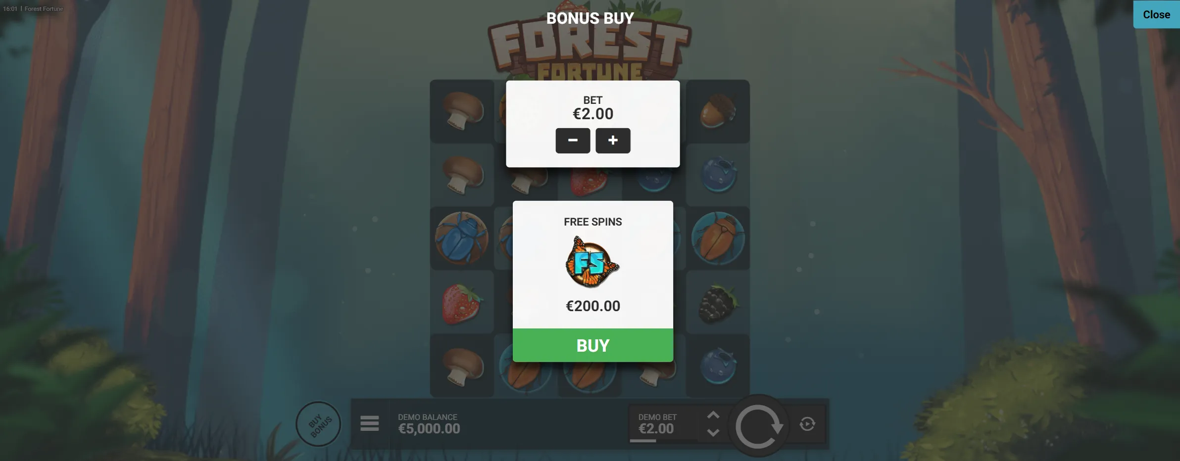 Bonus Buy Feature
