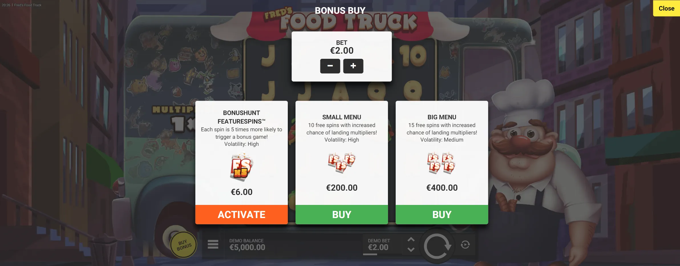 Bonus Buy Feature