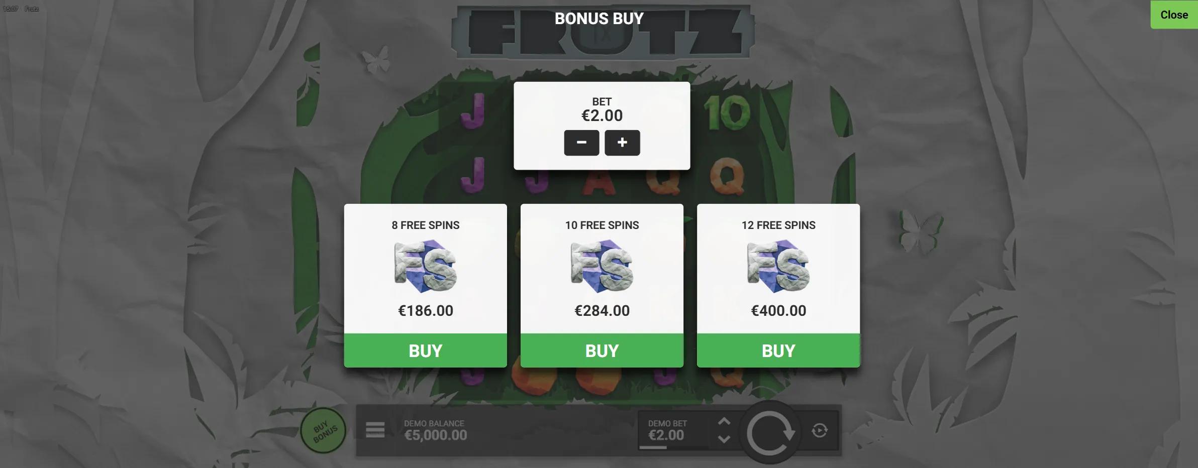 Bonus Buy Feature
