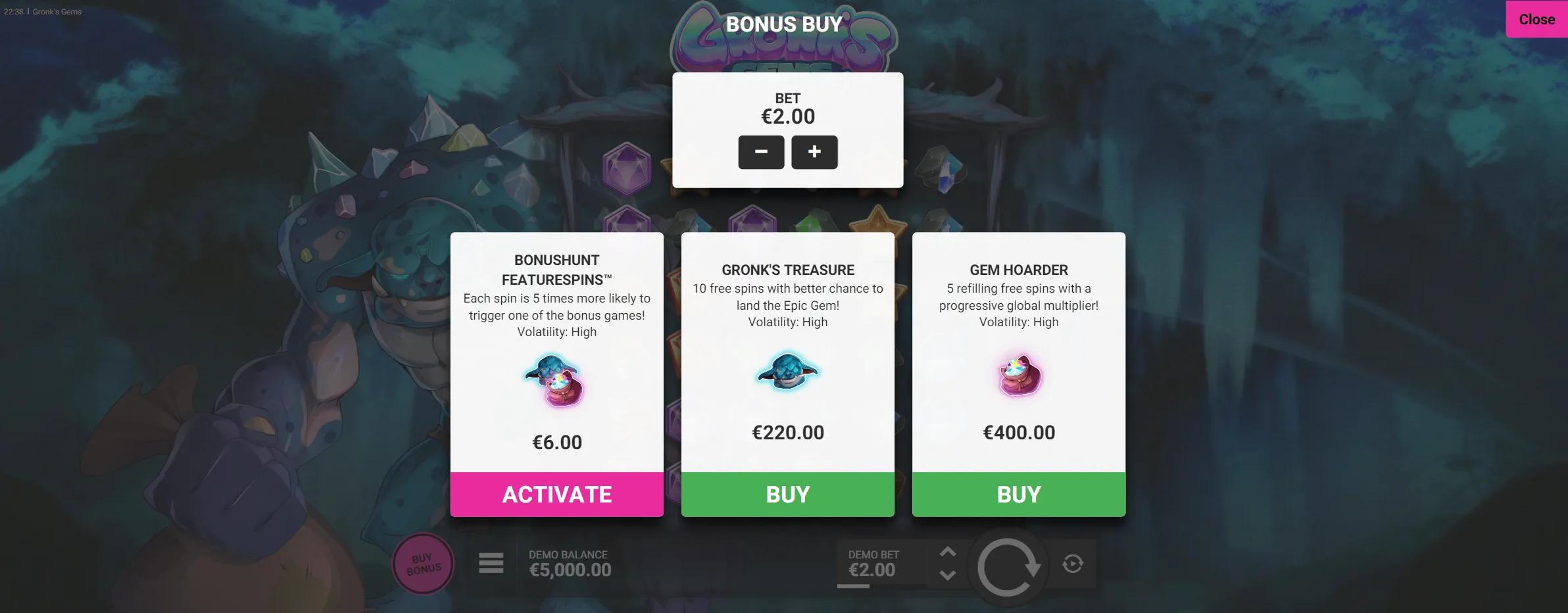 Bonus Buy Feature