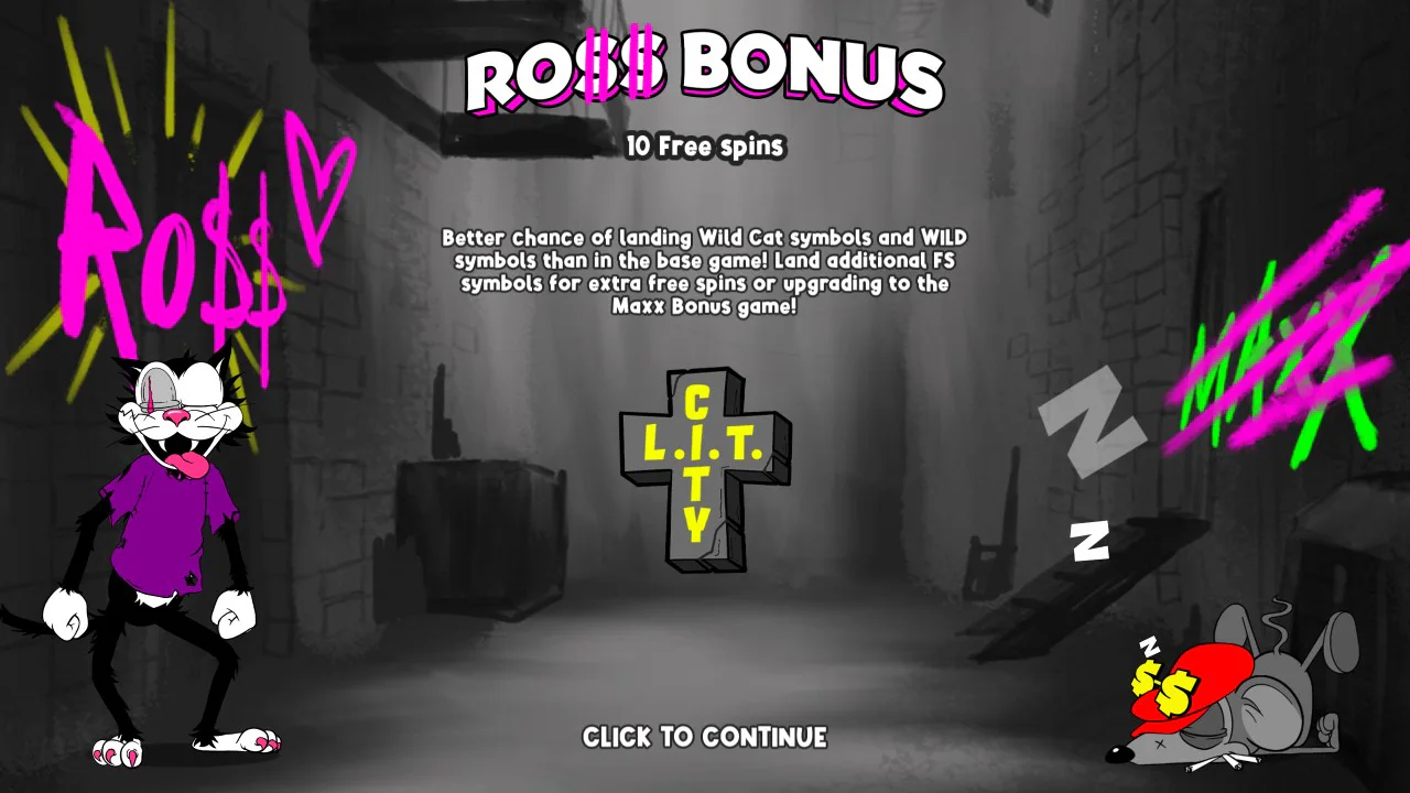 Ro$$ Bonus introduction in LIT City