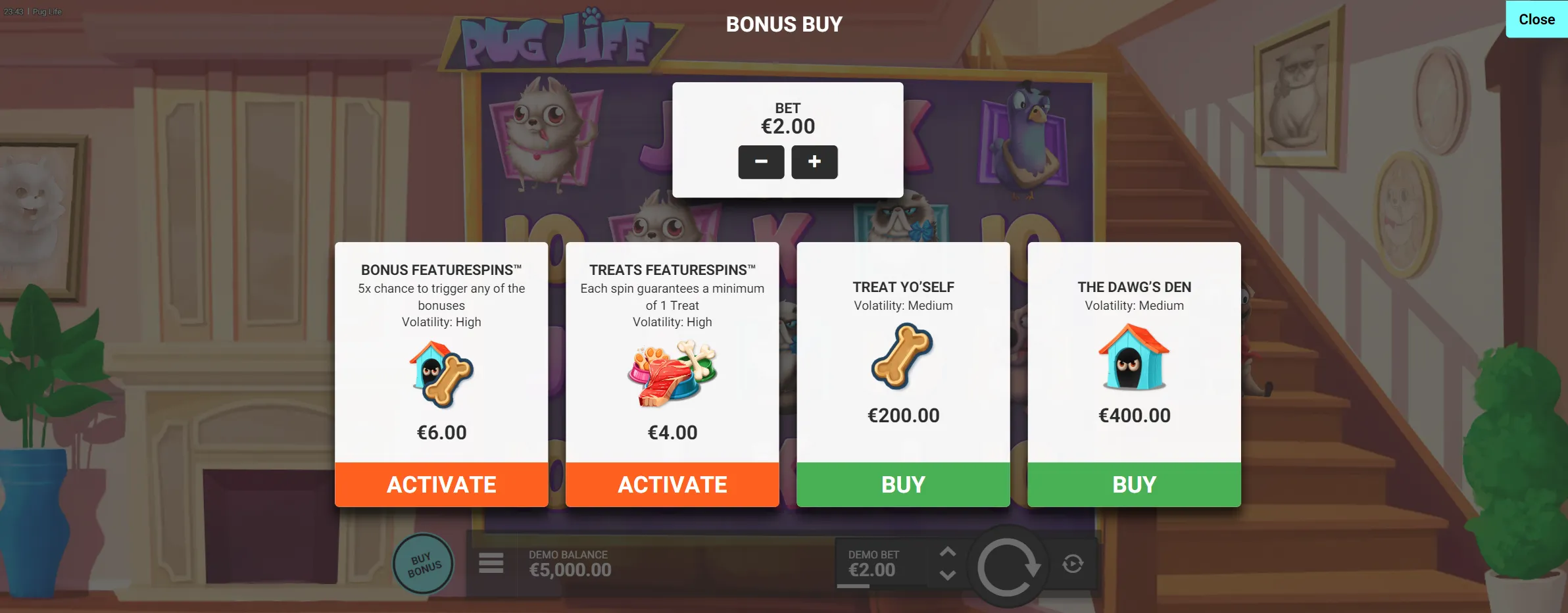 Bonus Buy Feature